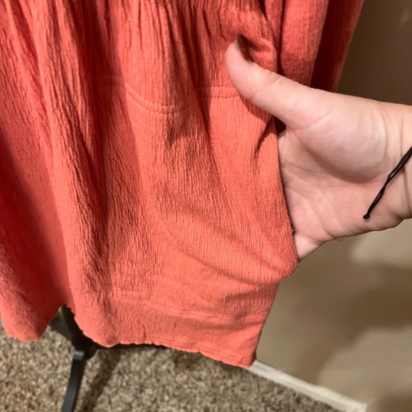 Romper by Apricot Lane x
Ashley Danielle in Tangerine, size L - Picture 3 of 7